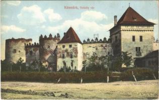 1914 Késmárk, Kezmarok; Thököly vár. Reiner Miklós kiadása / castle (EK)