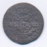 Lengyel Királyság 1768G 1gr Cu T:3
Poland 1768G 1 Grosz Cu C:F
Krause KM#177