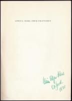 Heinz Edgar Kiewe: Africa: Make them craftsmen. By - - with Michael Biddulph. A szerző, Heinz Edgar ...