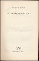 Benedek István: Csavargás az Alpokban. Bp., 1963, Gondolat. Kiadói kartonált papírkötés, papír védőb...
