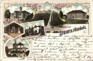 Stubnyafürdő litho