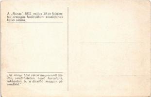 A "HONSz" (Hadirokkantak, Hadiözvegyek és Hadiárvák Országos Nemzeti Szövetsége) 1932. máj...