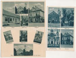 Tura - 3 db régi képeslap / 3 pre-1945 postcards