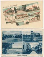 10 db RÉGI magyar város képeslap / 10 pre-1945 Hungarian town-view postcards