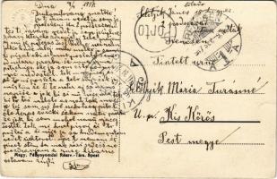 1917 Hídverés a Száván / Brückenschlag an der Save / WWI Austro-Hungarian K.u.K. military, bridge bu...