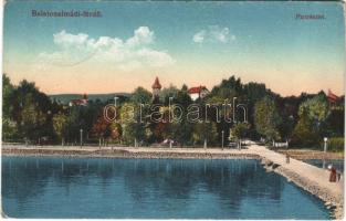 1918 Balatonalmádi fürdő, part