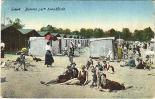 1926 Siófok, Balaton parti homokfürdő (EK)