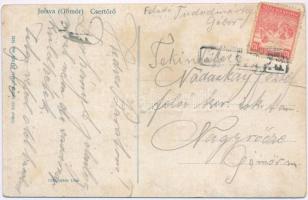 Jolsva, Jelsava; Garbiarské stupy / Csertörő, malom. Czibur Emil kiadása / dam, mill (tear)