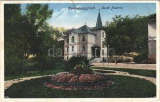 1930 Hévíz-gyógyfürdő, Deák Ferenc szálló (fl)