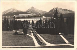 Felsőhági, Visne Hagy, Vysné Hágy (Tátra, Magas-Tátra, Vysoké Tatry); Szanatórium / sanatorium (gyűrődés / crease)