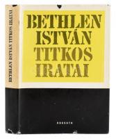 Szinai Miklós-Szűcs László: Bethlen István titkos iratai. Bp., 1972, Kossuth. Kiadói egészvászon-kötésben, szakadt kiadói papír védőborítóban.