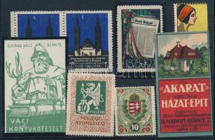 1905-1934 8 db régi magyar levélzáró