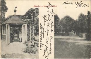 1912 Kótaj, kastély park és pavilon (EK)