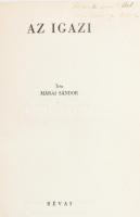 Márai Sándor 18 műve, összesen 20 könyv: Egy polgár vallomásai I-II. köt., A gyertyák csonkig égnek,...