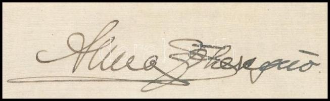 1941 Anna főhercegnő autográf aláírással ellátott levele címeres levélpapíron