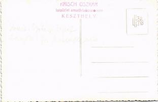 Keszthely, hölgyek lovaskocsiban. Krisch Oszkár photo