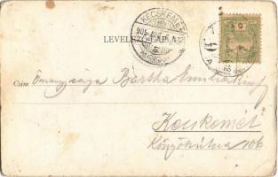 1905 Miskolc, Szemere utca (kopott sarkak / worn corners)