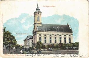 1902 Békéscsaba, Rudolf gimnázium, Evangélikus templom (EM)