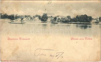 1901 Tolna, látkép. Weltmann J. kiadása (fl)