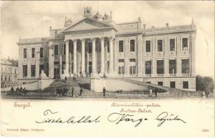 1901 Szeged, Közművelődési palota (szakadás / tear)