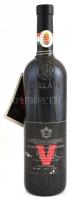 1989 Villányi Bormúzeum Bora Villányi Merlot, bontatlan palack száraz vörösbor, abv: 12%, kopott címkével, 0,75 l.
