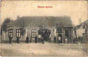 1913 Kecel, vegyeskereskedés, üzlet (EB)