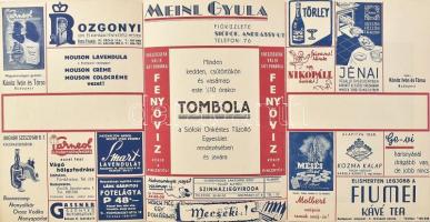 cca 1930 A Siófoki Kaszinókert reklámos prospektusa