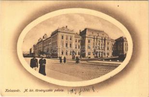 1913 Kolozsvár, Cluj; M. kir. törvényszéki palota / court palace (EK)