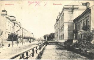 1911 Kolozsvár, Cluj; Iskola utca / street