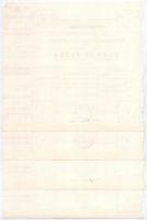 Budapest 1946. "Ganz és Társa Villamossági, Gép, Waggon- és Hajógyár R. T." névre szóló ré...