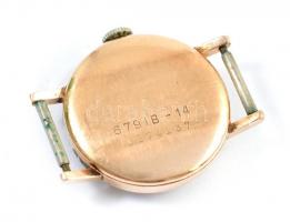 14K arany (Au ) Doxa női karóra kézi felhúzós szerkezettel. Működik, jelzett. br 6,8 g