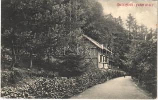 1912 Stoószfürdő, Stos Kúpele; fedett sétány / promenade (EK)