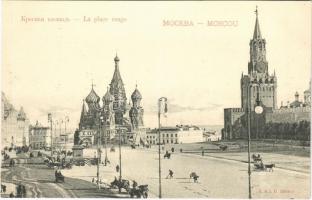 Moscow, Moscou; La place rouge / Red Square