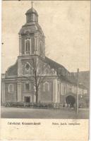 1914 Krassóvár, Krassova, Carasova; Római katolikus templom / Catholic church (fl)