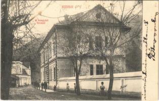 1909 Kudzsir, Kudsir, Cugir; Vasgyári hivatal. Adler fényirda / ironworks office