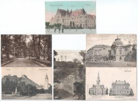 39 db főleg RÉGI magyar város képeslap vegyes minőségben / 39 mostly pre-1945 Hungarian town-view po...