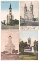 40 db RÉGI magyar város képeslap vegyes minőségben / 40 pre-1945 Hungarian town-view postcards in mi...
