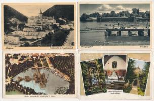 15 db RÉGI történelmi magyar város képeslap vegyes minőségben / 15 pre-1945 town-view postcards from the Kingdom of Hungary in mixed quality