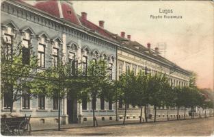 1909 Lugos, Lugoj; Püspöki rezidencia. Auspitz Adolf kiadása / bishops residence (EK)