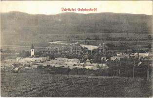 1916 Geletnek, Hliník nad Hronom; látkép / general view (fl)