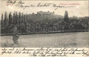 1907 Gács, Halic; vár, kastély. Fogyasztási Szövetkezet kiadása / castle (EK)