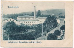 Besztercebánya, Banská Bystrica; Fabútorgyár. Lechnitzky O. fénynyomdája 94. sz. / wooden furniture factory (vágott / cut)