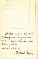 1930 Magyaróvár, Mosonmagyaróvár; Sándor Mátyás festő. photo