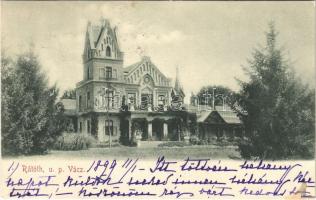 1899 Vácrátót, Rátóth; Vigyázó kastély (EK)