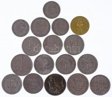 Lengyelország 1959-2004. 2Zl-20Zl (17db, 16xklf forgalmi emlékpénz) T:2-3 Poland 1959-2004. 2 Zlote - 20 Zlotych (14pcs, 11xdiff circulating commemorative coins) C:XF-F