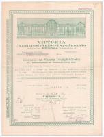 1940-1942. Victoria Tűzbiztosító Részvénytársaság biztosítási kötvénye, valamint a kötvényhez tartozó 1942. évi fizetési figyelmeztetése és 1943. évi díjszámlája