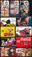 12 db klf Coca Cola telefonkártya