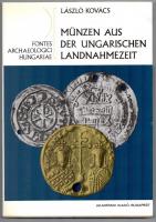 László Kovács: Münzen aus der Ungarischen Landnahmezeit (Honfoglaláskori érmék) - Fontes Archaeologici Hungariae. Akadémiai Kiadó, Budapest, 1989. Német nyelven, az akadémiai kiadó szállítójegyével