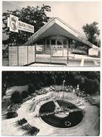 10 db MODERN használatlan magyar képeslap: úttörőélet, táborok / 10 modern unused Hungarian postcard...