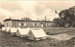 1957 Neschwitz, Njeswacidlo; Jugendherberge / youth hostel, camp